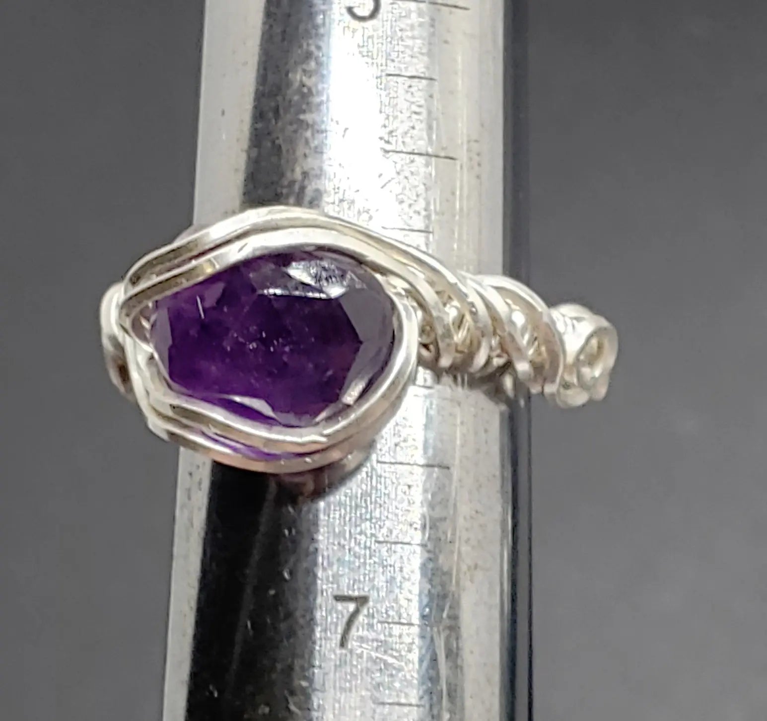 Amethyst Ring Size 6    Amethyst, gemstone ring