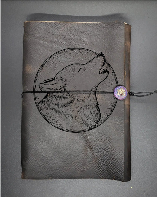 Howl at the Moon, a Wolf Familiar Witch's Notebook