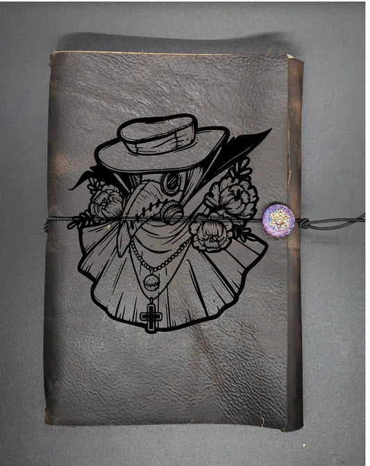 Plague Doctor Refillable Leather Journal