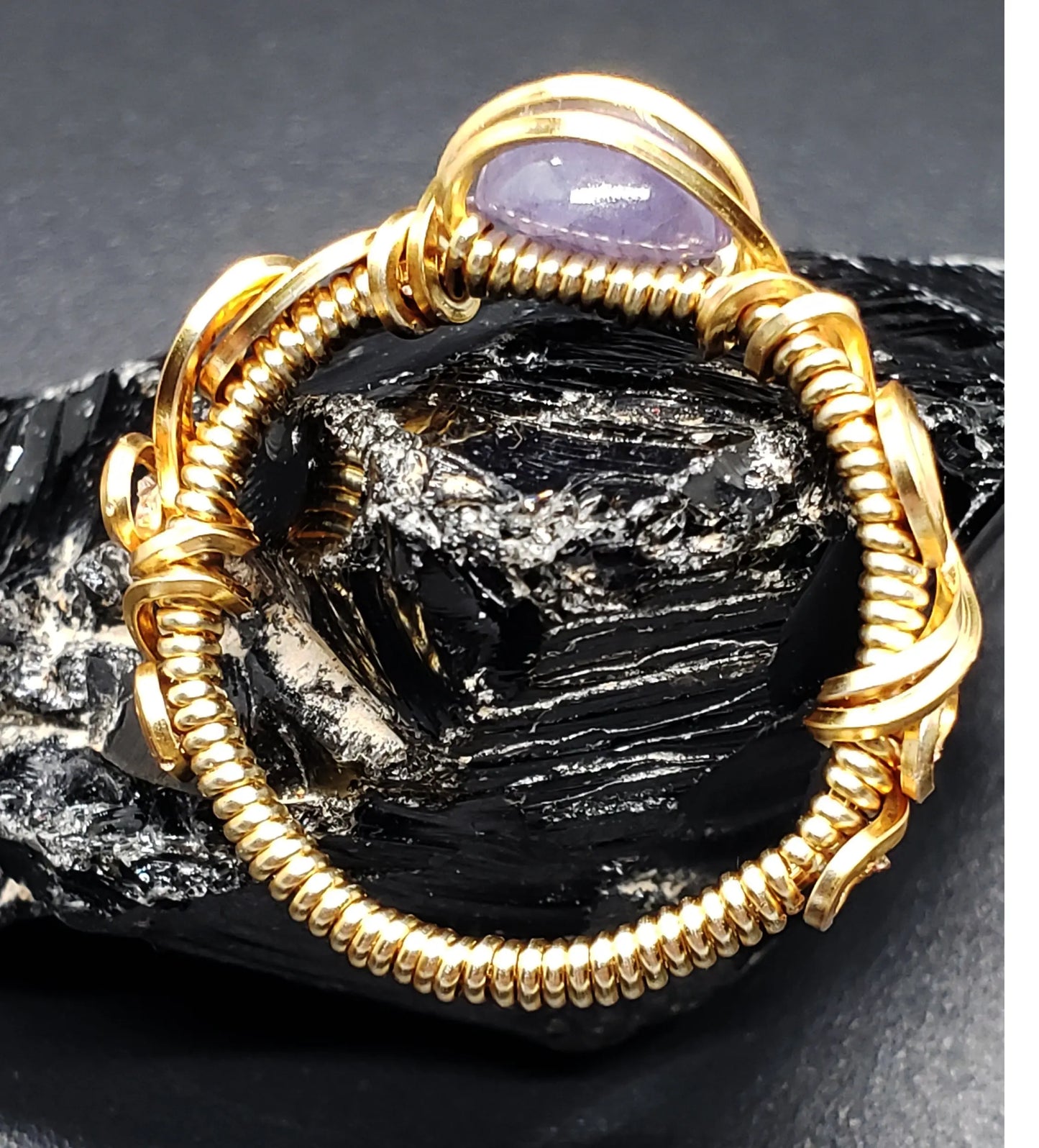 Tanzanite Ring, Sz 9    gemstone ring, tanzanite