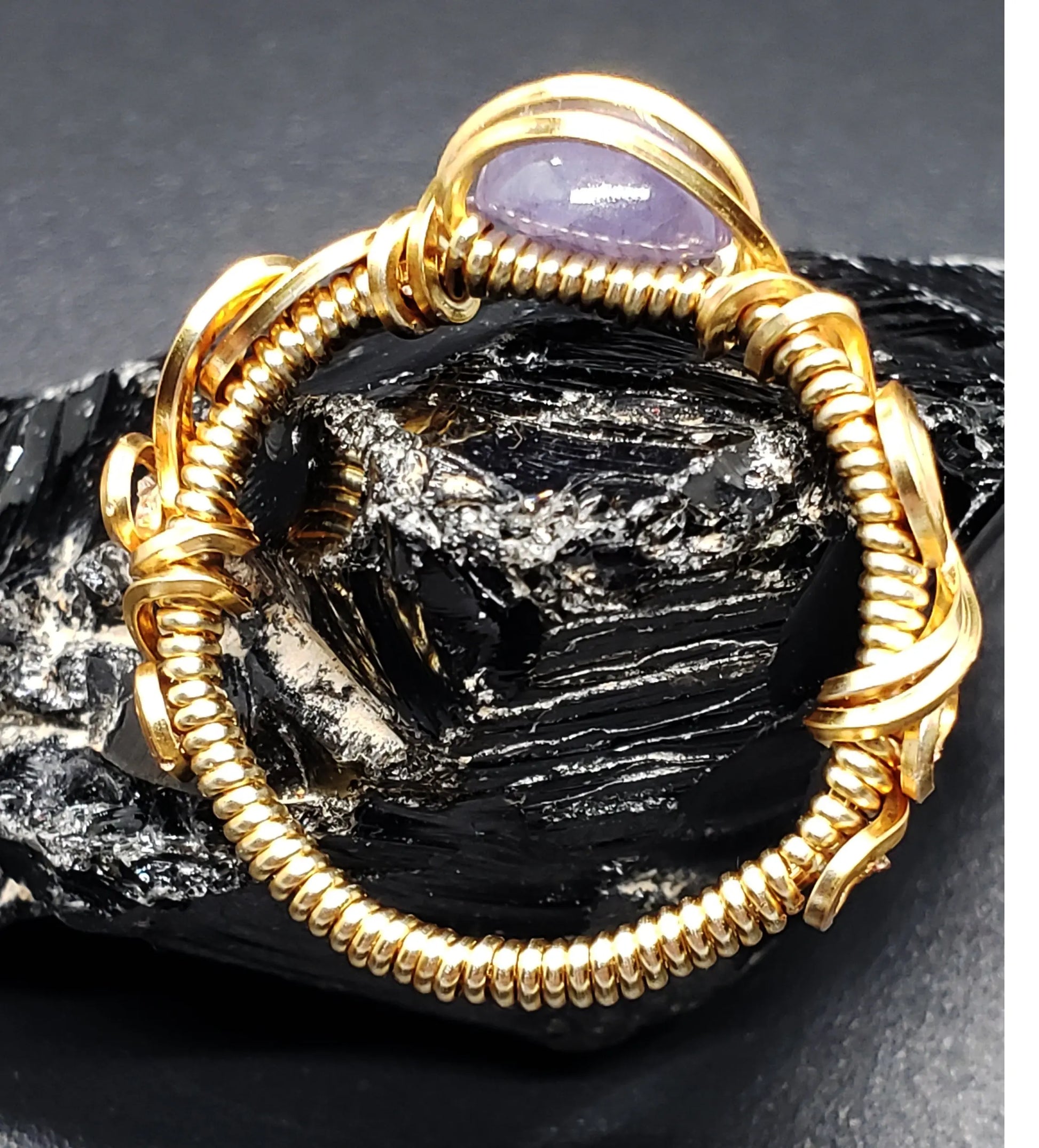 Tanzanite Ring, Sz 9    gemstone ring, tanzanite