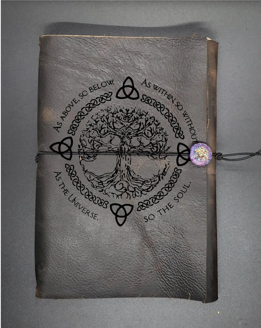 Tree of Life, Celtic Druid Notebook
